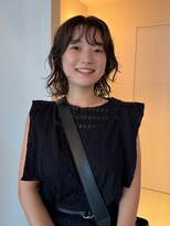 トッド(tod)&nbsp;ボブパーマ/オリーブグレージュ/デジタルパーマ/名古屋パーマ