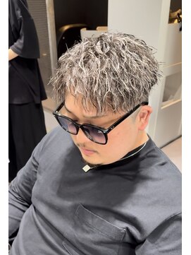 アストラ(ASTRA) MEN’S HAIR/ツイストパーマ/ホワイトメッシュ/札幌/大通り