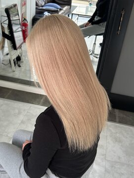 リゲル(rigel) 色落ちに合わせてカラーできるベージュカラー