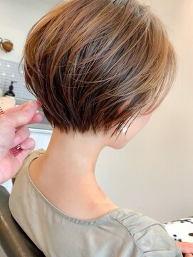 アイドットプラス 札幌大通り(i.+ODORI) 小顔似合わせカットメルティカラーナチュラル大人ショートボブ