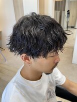 シンプル(Simple)&nbsp;波ウェーブパーマ