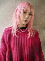 ネハス 名古屋栄店(nehus.)&nbsp;ブリーチハイライト髪質改善ダブルカラーレイヤーカット