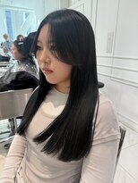 ヘアーアンドメイク ニューヨークニューヨーク 姫路店(Hair&Make NYNY)&nbsp;レイヤーカット/ブルーブラック