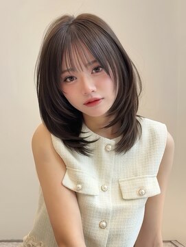 ジュイル ハラジュク(JEWIL HARAJUKU) ミディアムレイヤー/ハッシュカット/原宿/表参道