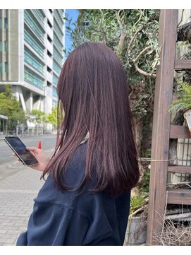 ローレン(LOREN) ミディアムヘア/デザインカラー/フェイスフレーミング/栄/久屋