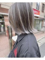 クレア 下北沢(CREA)&nbsp;30代白髪ぼかしカラー【下北沢/ハイライト/髪質改善】