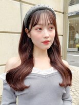 レア 表参道(L'ea)&nbsp;◎ピンクベージュ前髪イメチェンアンブレラカラークールショート