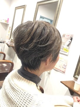 ヘアー グリーン(hair green) 50代60代70代/ベリーショート/グレイヘア/エレガント