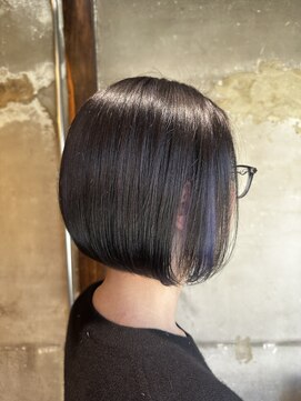 セッション(SESSION) インナーカラー×前下がりボブ