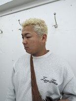 ウェルネス(Wellness) メンズ/ハイトーン/イージーパーマ