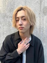 ソラ 鶴見店(sola)&nbsp;鶴見メンズ ナチュラルブロンドレイヤー