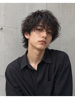 アイトーキョー 名古屋栄(AI TOKYO)&nbsp;ニュアンスパーマ/フェザーパーマ/センターパート/名古屋/栄