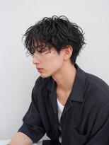 フェノメノン 栄(PHENOMENON)&nbsp;メンズカット/マッシュショート/ツイストスパイラルパーマ