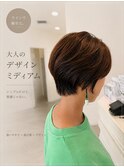 10代20代30代40代オススメスタイル小顔マニッシュショートボブ