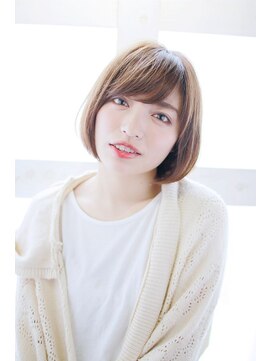 マーブルズ 横浜店(marbles) 女性らしいストレートボブ[横浜美容室30代40代50代]