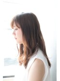 〔自由が丘 AUQWA〕大人かわいいナチュラルパーマスタイル