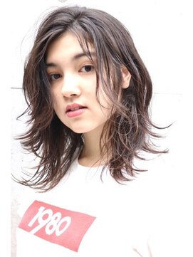 ネオリーブ コパン 鶴見店(Neolive copain) ラフなレイヤーミディで大人可愛く neolivecopain