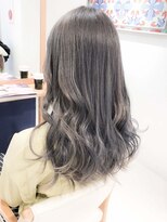 ミルクティーアッシュベージュ3Dカラー☆ブリーチWカラーモード