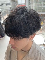 フィフス(fifth) コンマヘア ツーブロック マッシュウルフ 無造作パーマ