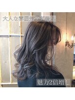 髪質改善と縮毛矯正の専門店 サンティエ(scintiller)&nbsp;細めハイライト＋グレイジュカラー