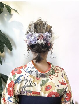 コアフィールドマサコ 北島店 袴ヘア☆