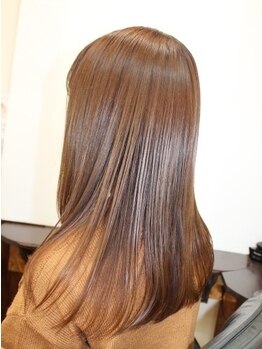 エコヘアー アペックス(Eco Hair APEXS)の写真/【髪質改善】酸熱トリートメント導入。髪本来の美しさを引き出し、潤いとまとまりのあるツヤ髪へ―。