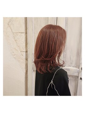 ルパラディ(leparadis) オレンジブラウン×ミディアムレイヤー