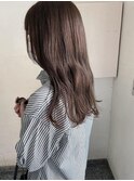 ブリーチなし ミントベージュ 艶カラー【sk】