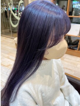 ネオリーブ アンド 渋谷店(Neolive &) 【Neolive&渋谷店】韓国風パープルカラー