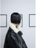 ノード(NODO) 【モードヘア】黒髪ストレートボブ