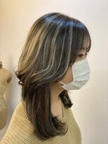 チャプレット(chaplet)&nbsp;アッシュ　バレイヤージュ