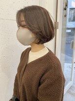 エマ 谷山店(EMMA)&nbsp;タンバルモリ　韓国ヘア　黒髪　ボブ