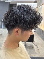 ニアウ 伊勢崎連取店(Niau)&nbsp;メンズマッシュパーマツイストスパイラルパーマ波巻きパーマ