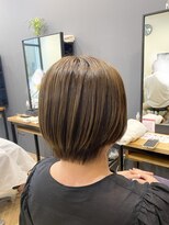 アルター(aL ter)&nbsp;前髪/マチルダボブ/ピンクベージュ/インナーグレージュ