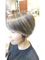 アース 菊名店(HAIR&MAKE EARTH)&nbsp;白髪染めバレイヤージュ