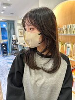 ロンド パルティール 大宮(Lond partir)&nbsp;ブラウンベージュカラー×顔まわりレイヤーカット