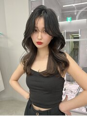 韓国トレンドヘア◎色気レイヤーカット