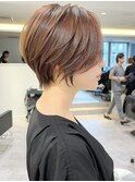 斜めバング/ニュアンスカラー/絶壁解消30代/40代【橋本】