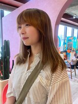 ローレンジウ(LOREN JU)&nbsp;透明感髪質改善ベージュダブルカラーミルクティーグレージュ