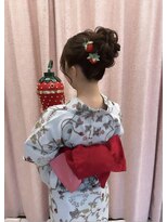 ヘアメイク マリア 福岡天神西通り(hair make MARIA)&nbsp;お団子ヘア