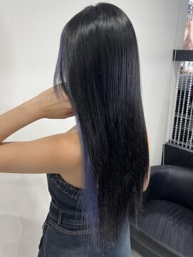 ヘアーデザイン ジェルム(Hair Design germe) 紫フェイスフレーミング / YUDU