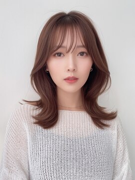 ユーフォリア 銀座(Euphoria) 大人美人/外ハネボブ/秋カラー/くびれミディアム/20代30代40代