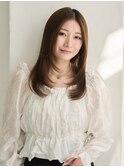 透明感艶カラー×ロングレイヤー