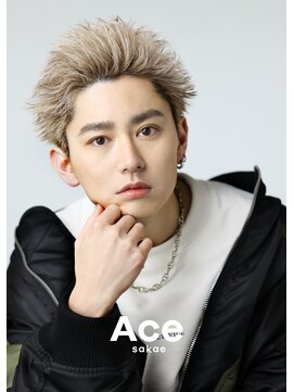 エース 名駅店(Ace) 波巻きスパイラルパーマメンズマッシュツイストスパイラルパーマ