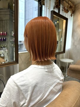 シロコウベ(shiro.kobe) orange hair◎