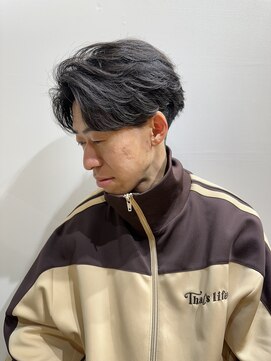 ルースト 京都河原町店(ROOST) ショートセンターパートニュアンスパーマカルマパーマ