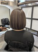 ボブ×ハイライト