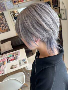 ヘア メイク ココ(hair make coco) ウルフ★ホワイトグレージュ