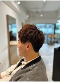 20代30代40代◎韓国風マッシュブルーブラック