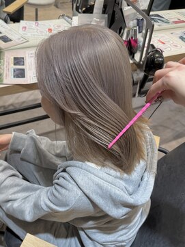 ゼスト 三鷹店(ZEST) ・メルティカラー似合わせカット髪質改善ボブ/三鷹/吉祥寺れ